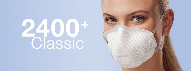 2400+ Classic FFP2-Maske 2400+ Classic FFP2-Maske