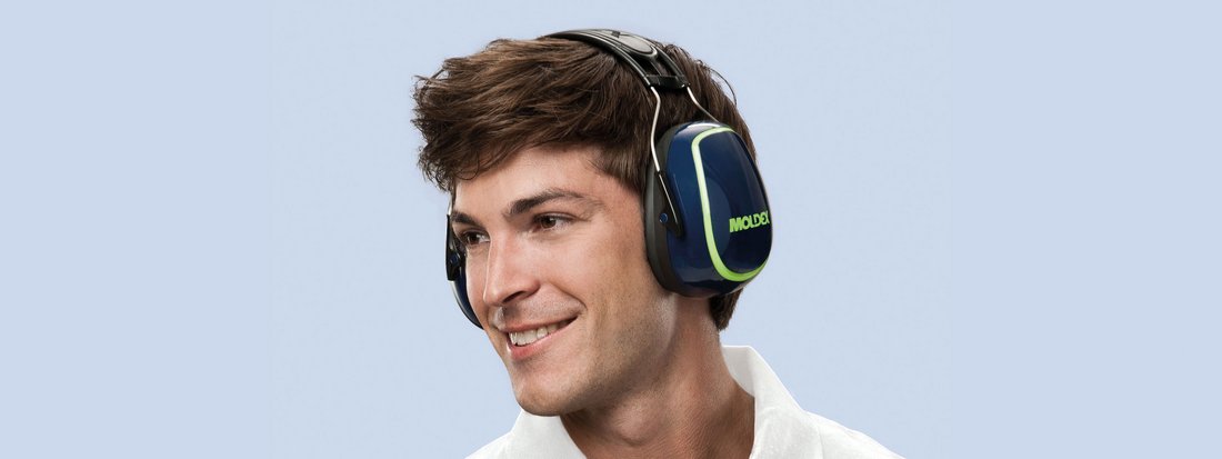 Moldex M6 High Quality Light & Flexible Earmuffs Ear Deffenders 35 dB
