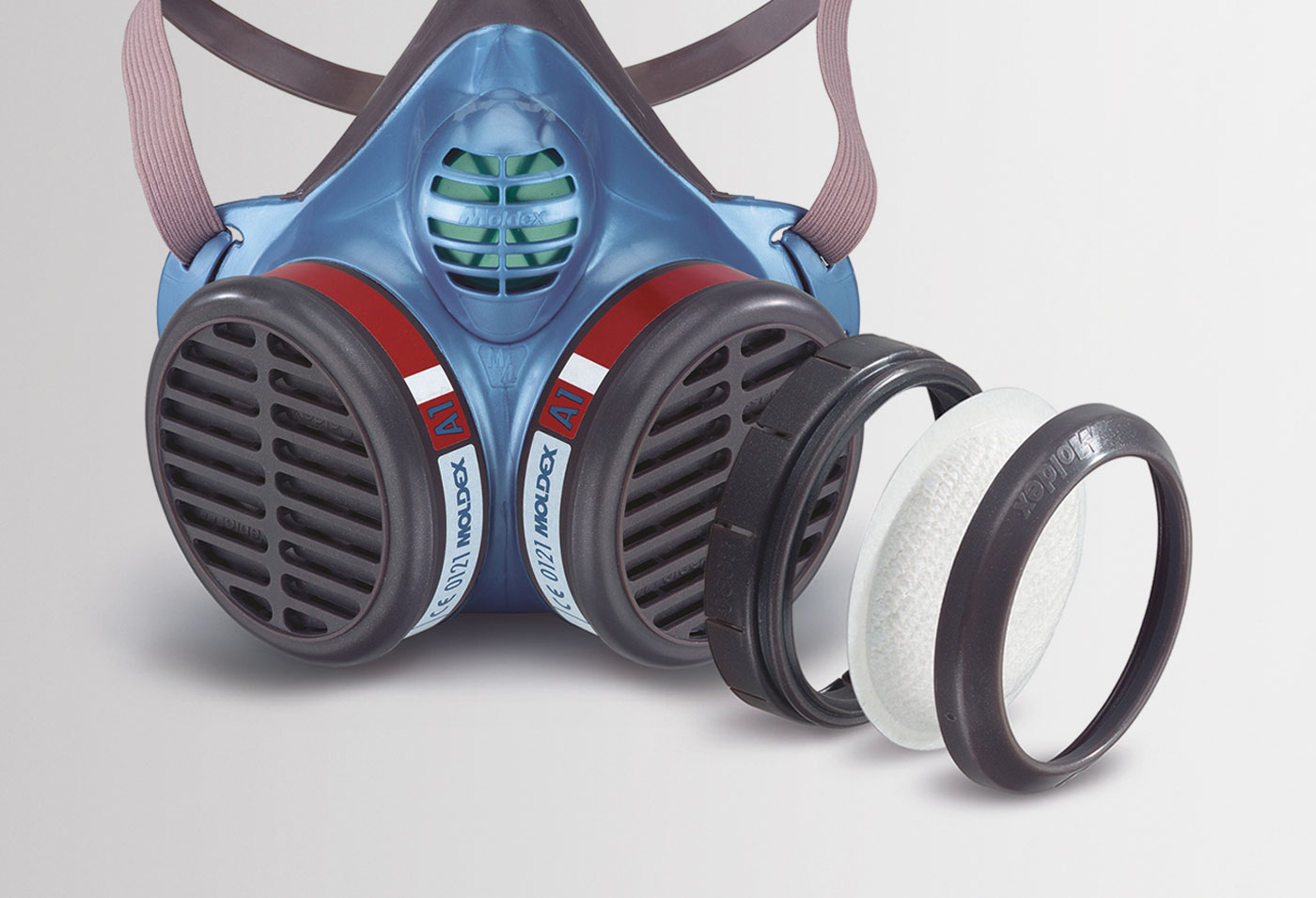 Masques respiratoires contre la poussière, les gaz et les vapeurs - Moldex  Europe